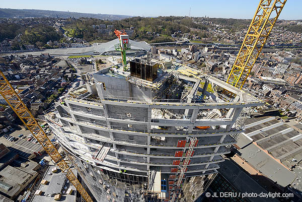 tour des finances à Liège